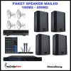 Paket Sound System Masjid Speaker Broadway Indoor Outdoor | 100-200m2